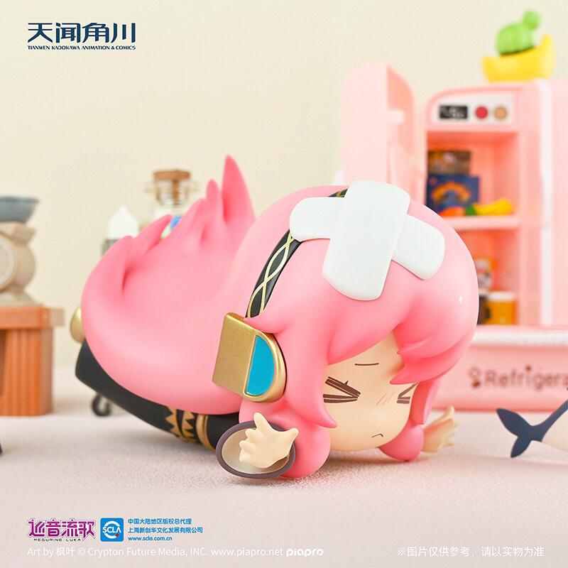 現貨 禮物 限量 👘Moeyu 天聞角川 摔倒的初音未來系列 盲盒miku ➕️ 隱藏版 六盒一套-細節圖4