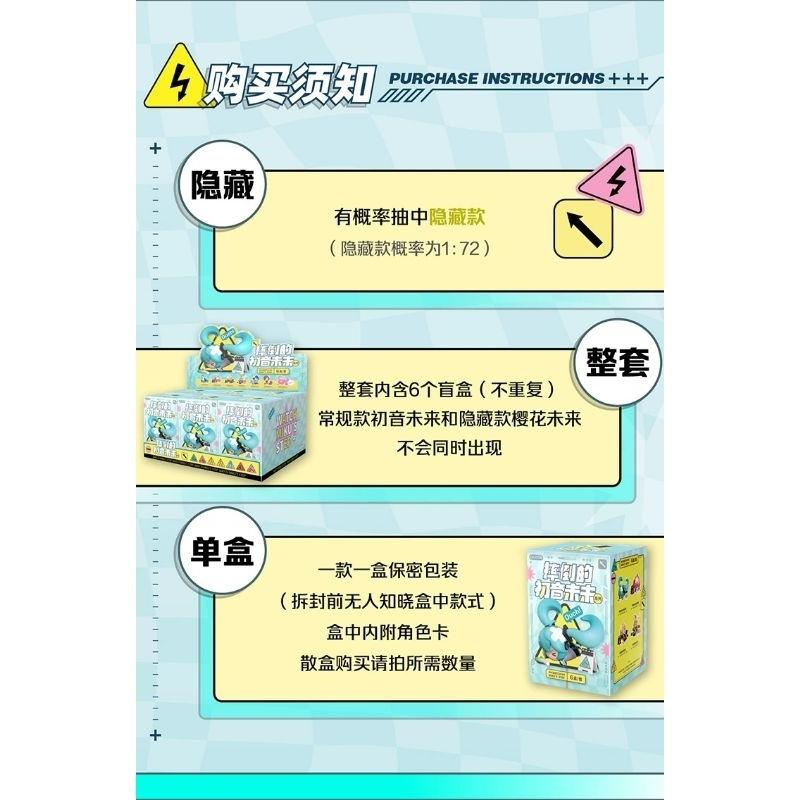 現貨 禮物 限量 👘Moeyu 天聞角川 摔倒的初音未來系列 盲盒miku ➕️ 隱藏版 六盒一套-細節圖8