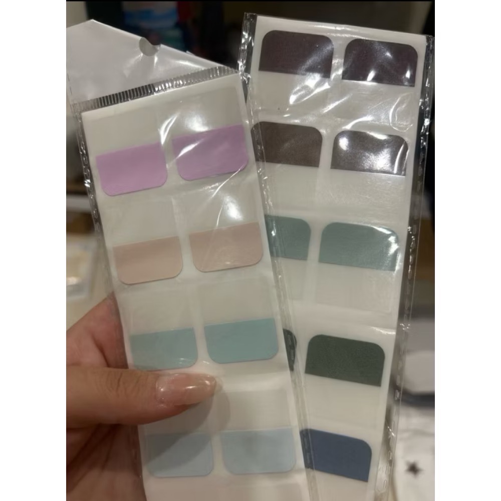 🔥麻薯的小賣場🔥 出卡必備🤩— ins高顏值馬卡龍色索引貼標籤貼紙網紅便利貼小條標記粘性分類貼-規格圖1