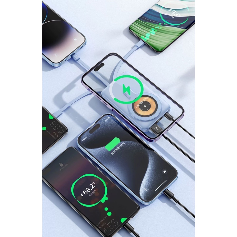 NISDA 快充磁吸支架行動電源 10000mAh-細節圖5