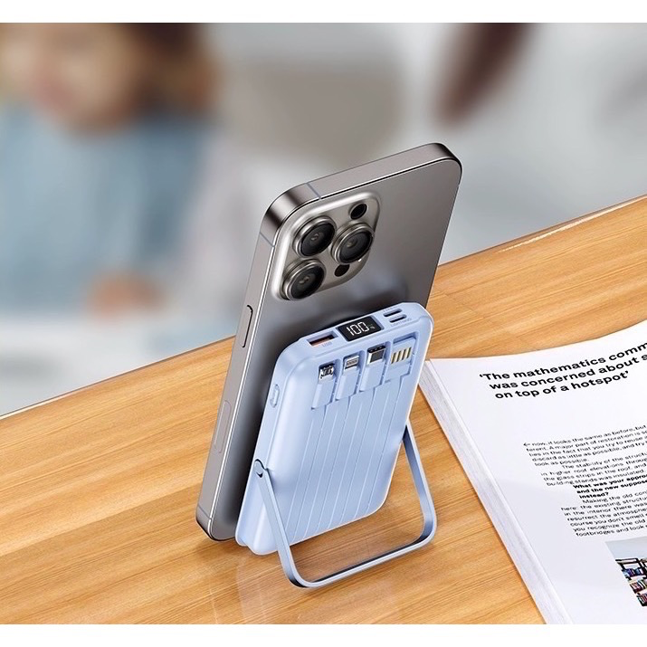 NISDA 快充磁吸支架行動電源 10000mAh-細節圖8