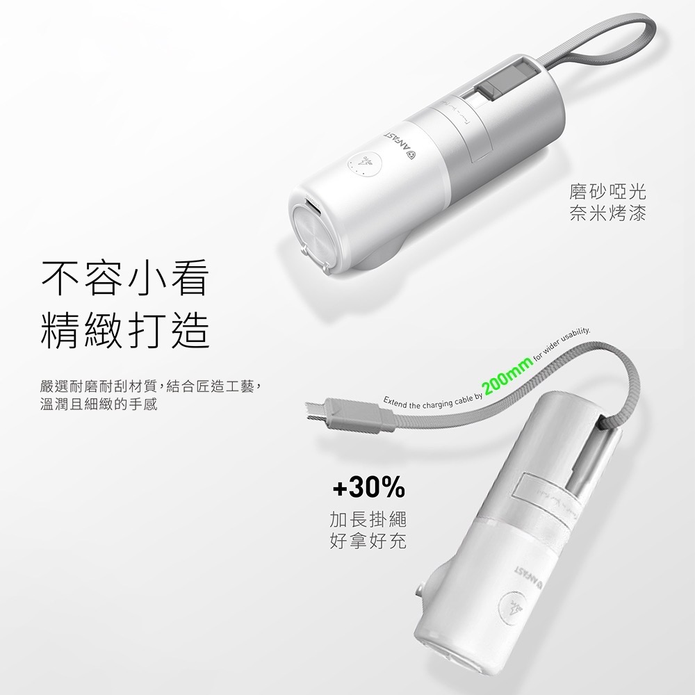 ￼ANFAST UPS 多功能20w口袋寶 5000mAh 快充行動電源-細節圖8