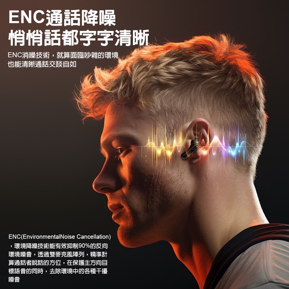 DA-BT10全彩觸控螢幕 ANC主動降噪 真無線藍牙耳機-細節圖10