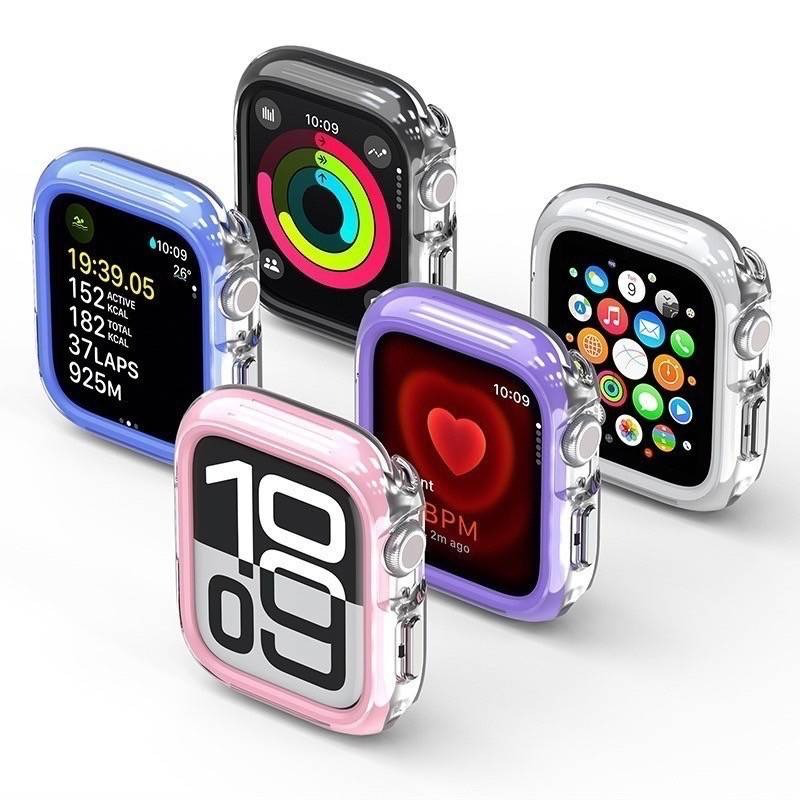 PUREPOWER Apple Watch S10保護框【果凍系列】-細節圖2