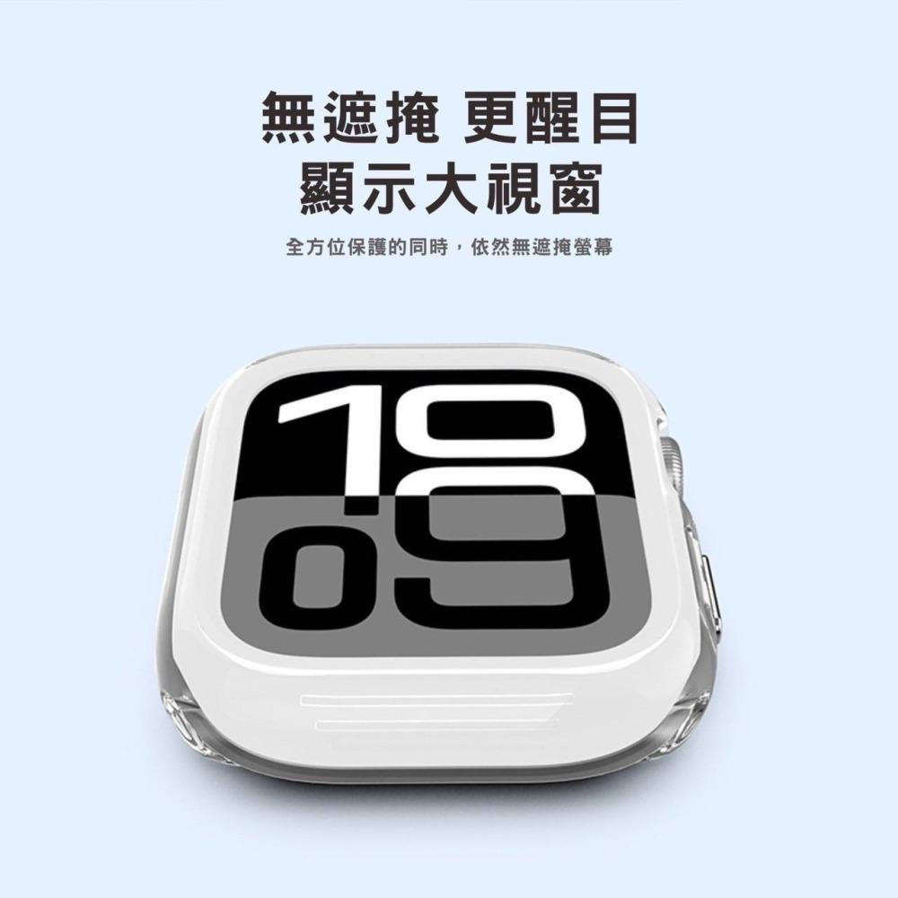 PUREPOWER Apple Watch S10保護框【果凍系列】-細節圖4