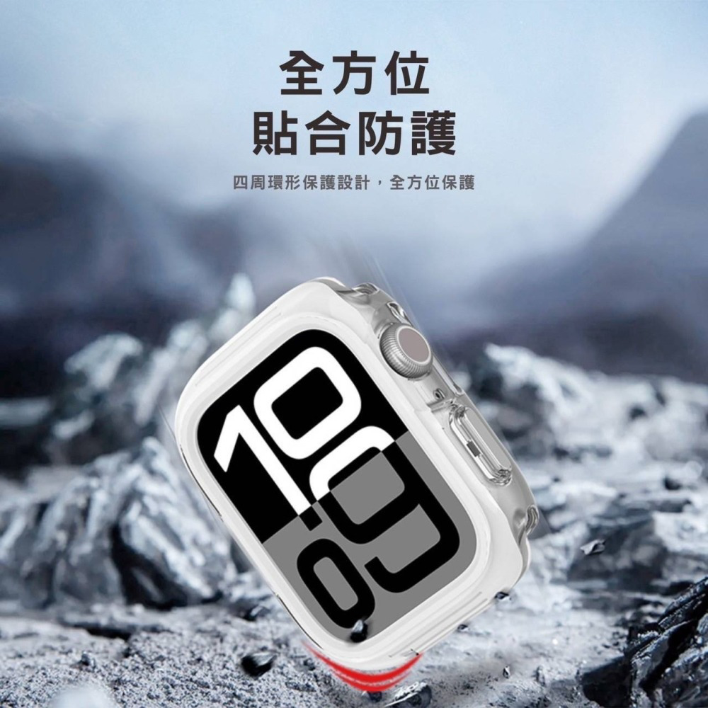 PUREPOWER Apple Watch S10保護框【果凍系列】-細節圖8