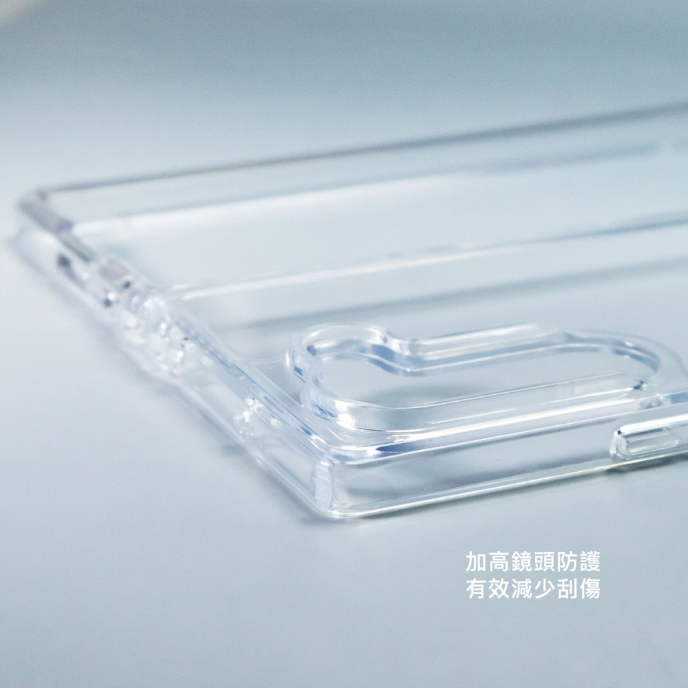 SAM Z Flip6 / Z Fold6 一體成型空壓雙料保護殼 裸機 透明殼 抗震耐摔 折疊機-細節圖6