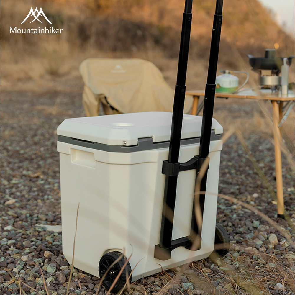 【台灣現貨】山之客Mountainhiker|拉桿保冰箱|保冰桶|露營冰桶|露營冰箱|釣魚冰桶|保冷箱|保溫箱|戶外冰桶-細節圖6