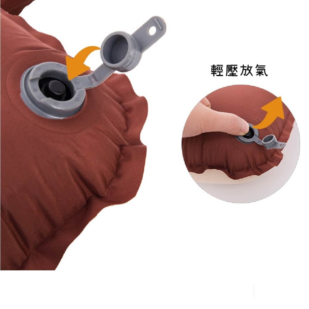 【快速出貨】山之客Mountainhiker自動充氣乳酪枕|充氣枕|充氣輕量枕|快充枕|登山枕頭|露營枕頭|枕頭套-細節圖10