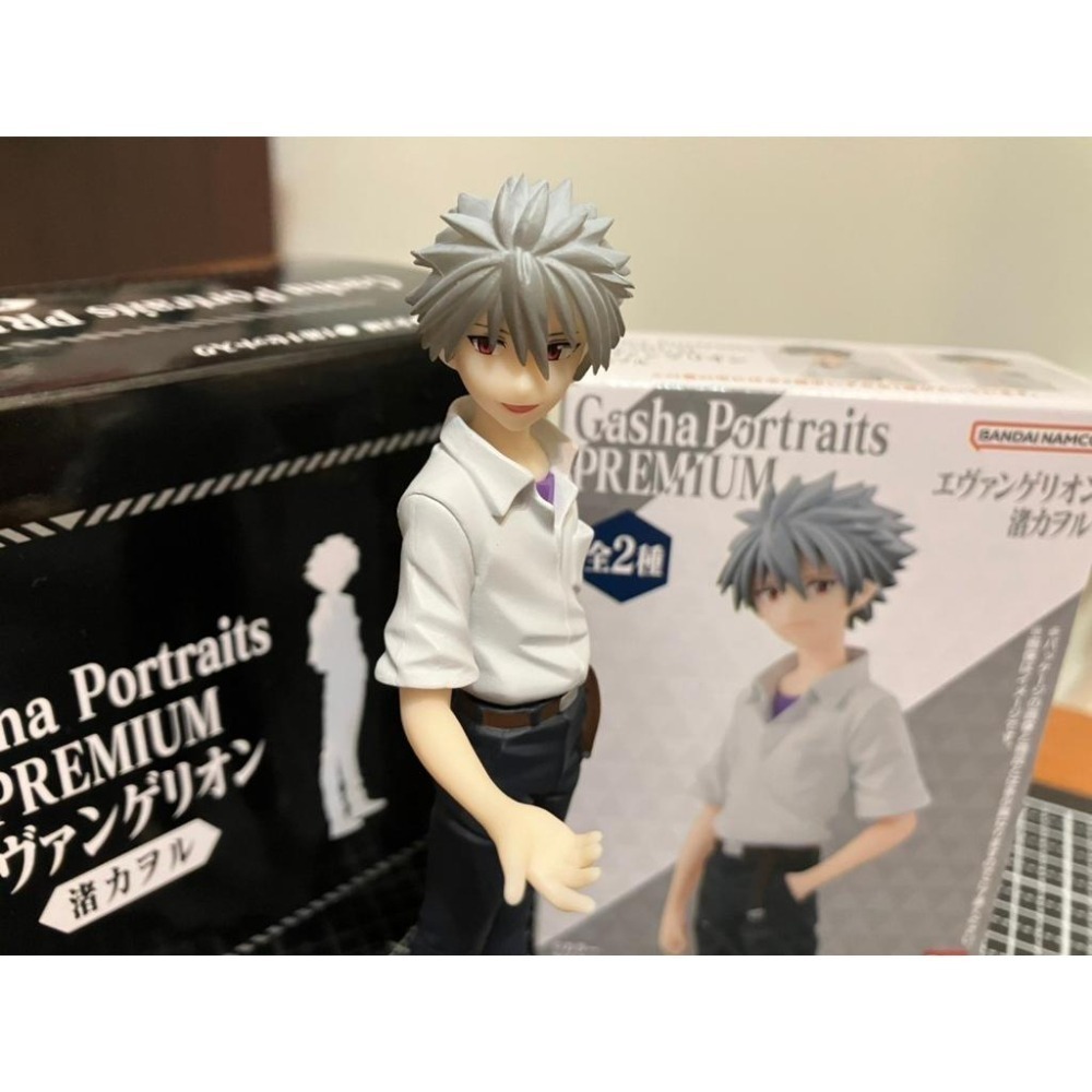 【全新內袋未拆】Gasha Portraits PREMIUM 福音戰士 渚薰 盒玩 公仔【EVA/新世紀福音戰士】-細節圖2