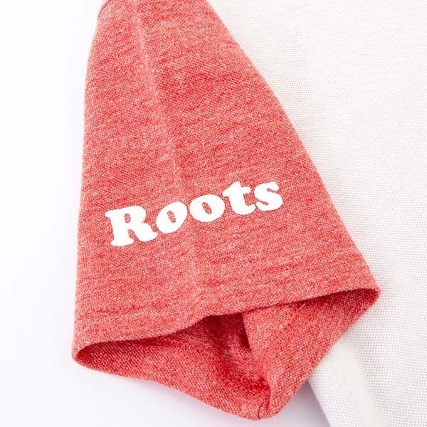 【二手】Roots 加拿大系列 色塊 短袖 女裝POLO衫 - 紅色 M碼-細節圖5