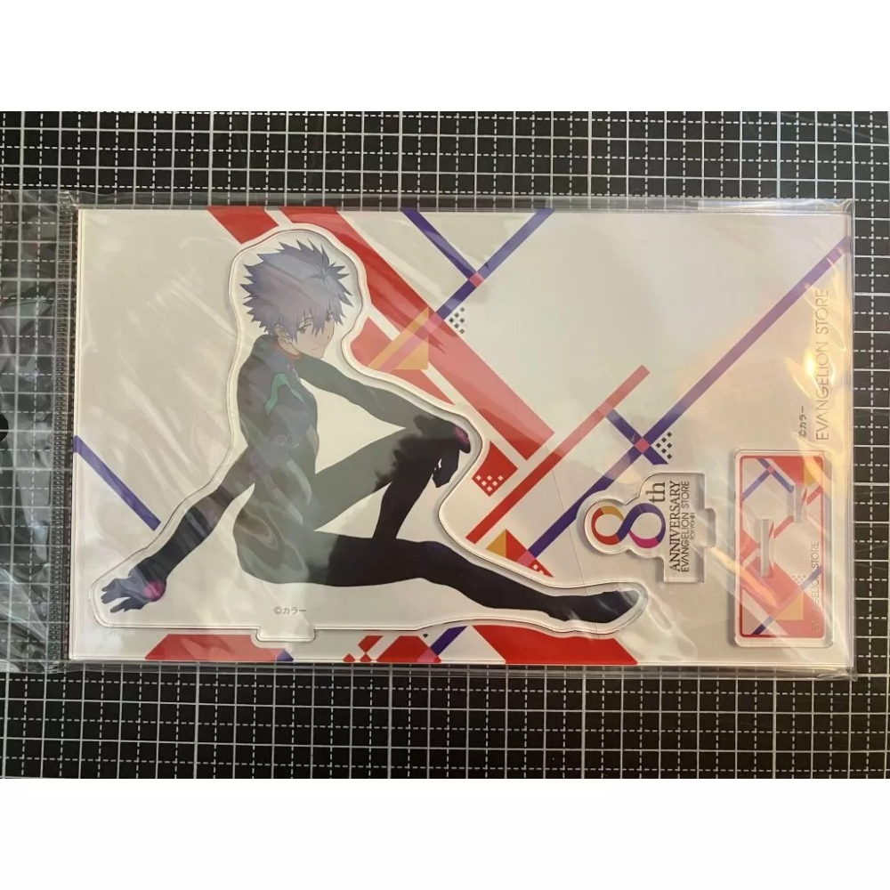 【全新未拆】福音戰士 渚薰 EVA STORE 周年記念 立牌【EVA / 新世紀福音戰士】-細節圖3