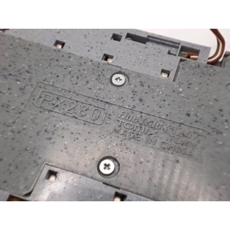 全新/二手/現貨/N規軌道 TOMIX 1247 N-PX280 電動複線兩渡 交叉線路 道岔 道叉-細節圖4