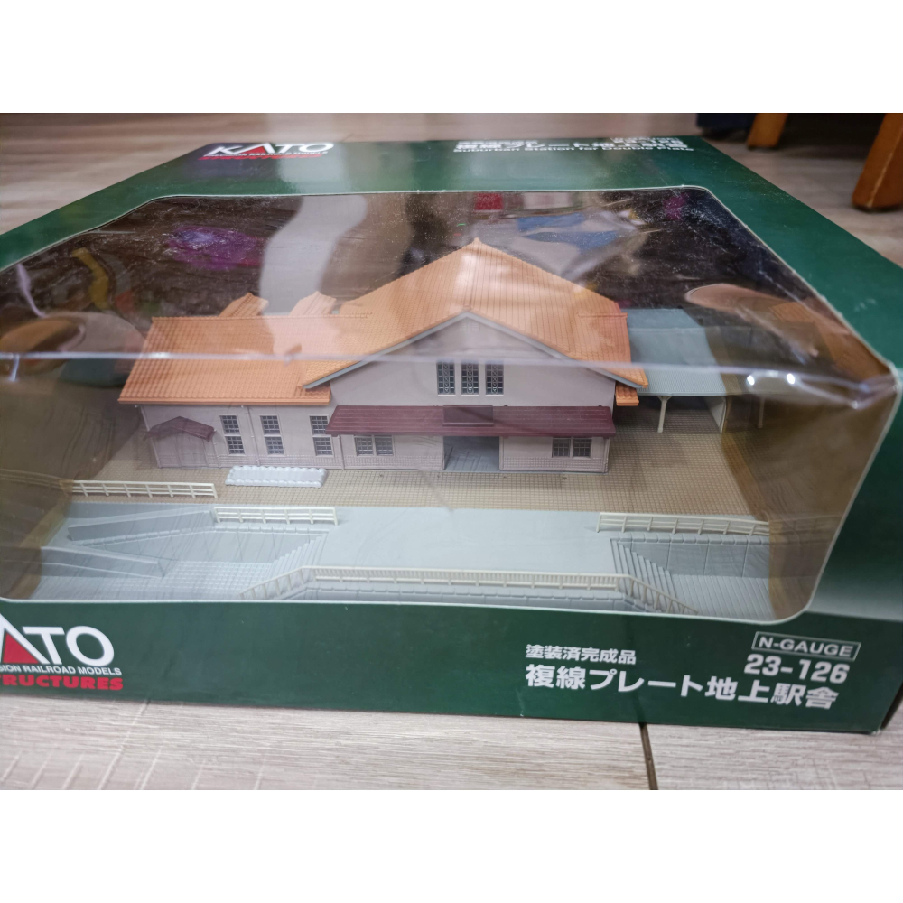 全新/現貨/N規場景 KATO 23-126 複線地上車站-細節圖2
