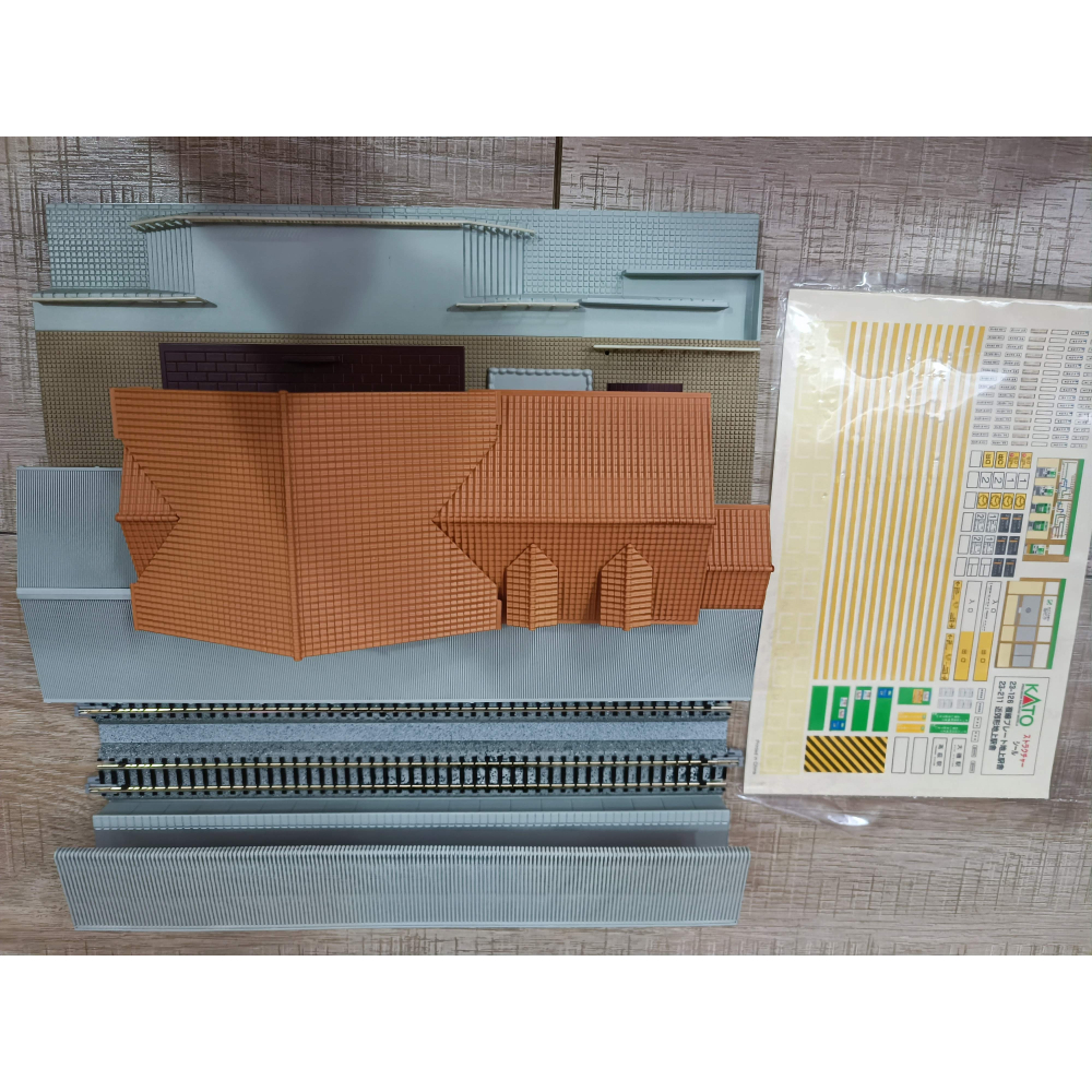 全新/現貨/N規場景 KATO 23-126 複線地上車站-細節圖5