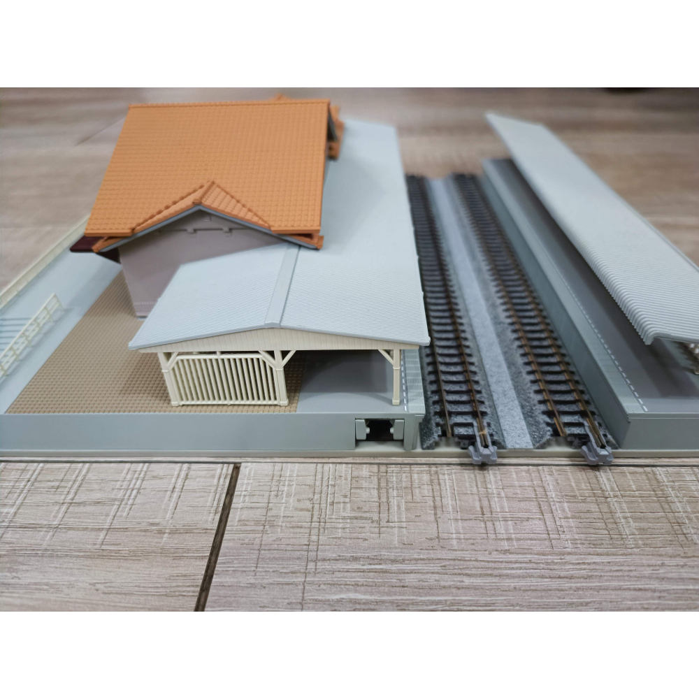 全新/現貨/N規場景 KATO 23-126 複線地上車站-細節圖7