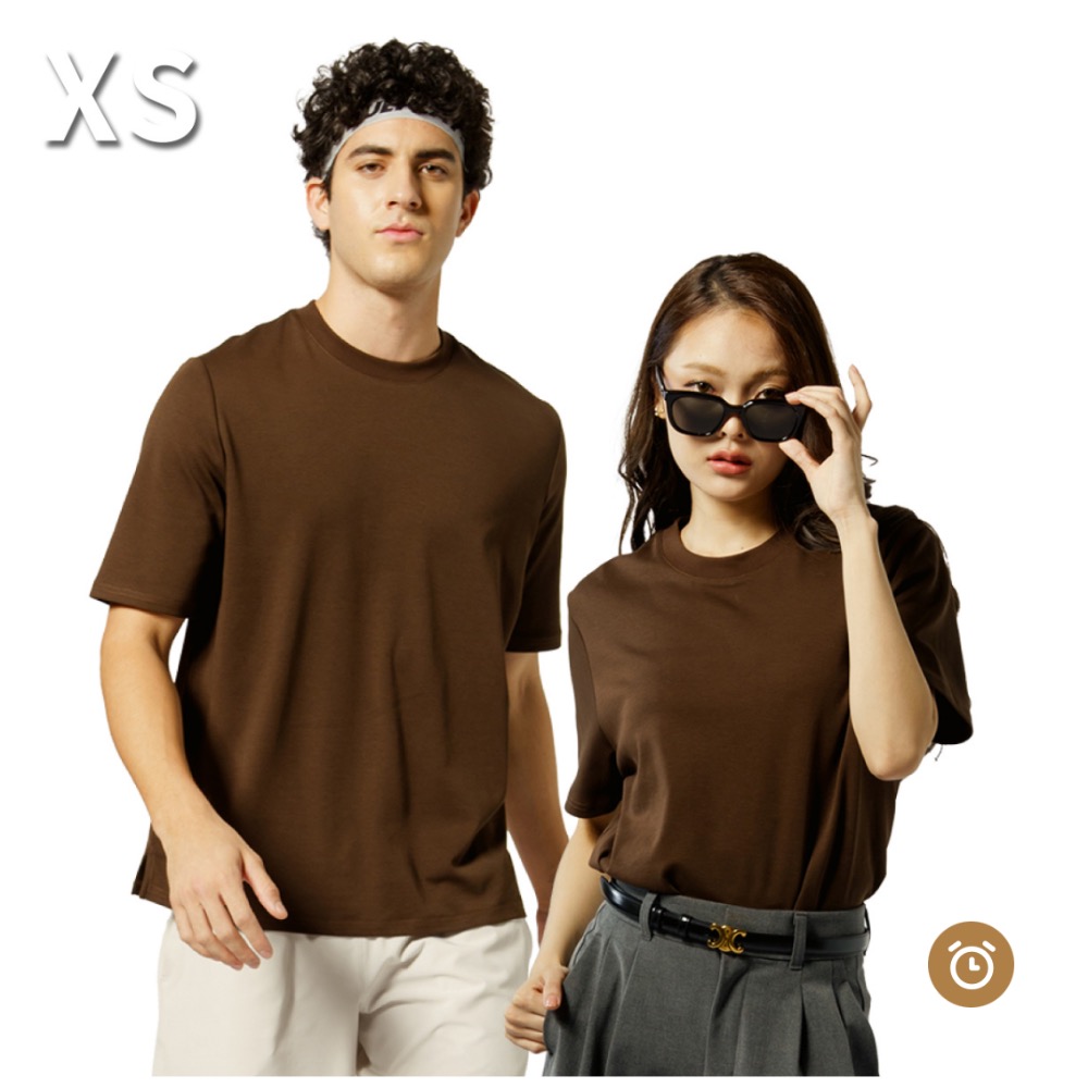 【限定單件】Gelovery 100%純棉男版T恤 －『 藍 綠 可可 XS 』-細節圖3