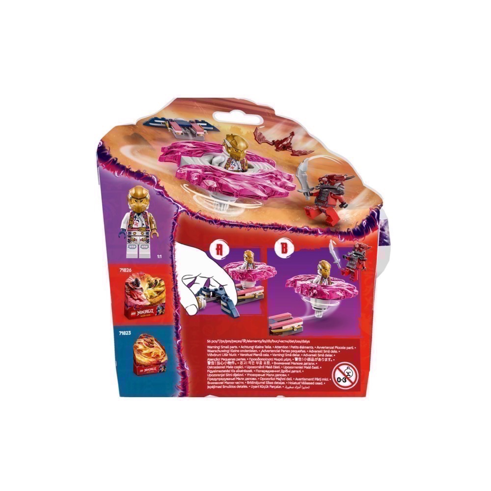 LEGO 旋風忍者系列索拉的猛龍旋風陀螺玩具組 71824-細節圖2