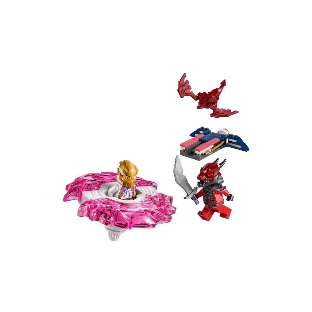 LEGO 旋風忍者系列索拉的猛龍旋風陀螺玩具組 71824-細節圖3