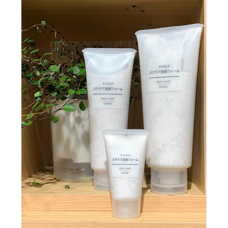 MUJI 無印良品 攜帶型洗面乳 溫和 保濕 去角質 《KJHB9955》-細節圖3