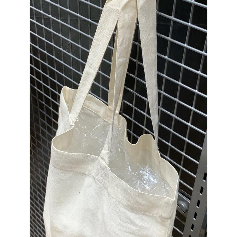 MUJI 無印良品 布製購物袋 手提袋 環保袋 文具 事務用品 《KJHB9955》-細節圖4