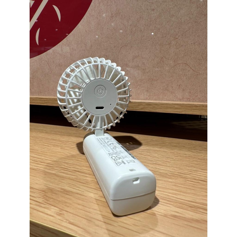 MUJI 無印良品 充電式輕巧型隨身風扇 USB MJ-HF2GL 《KJHB9955》-細節圖4