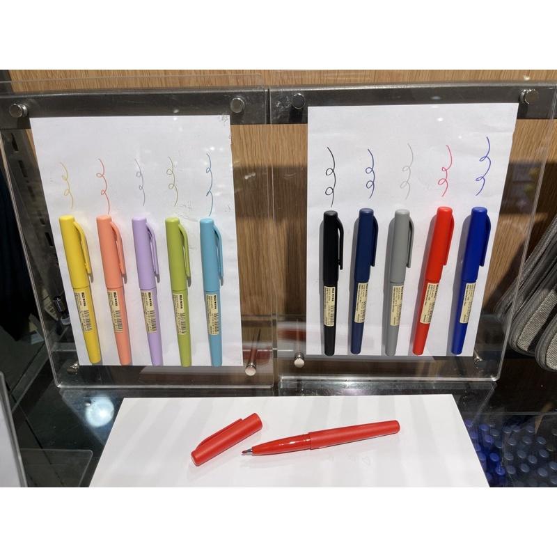 MUJI 無印良品 水性繪筆 10色組 彩色筆 螢光筆 麥可筆 事務用品 文具 《KJHB9955》-細節圖2