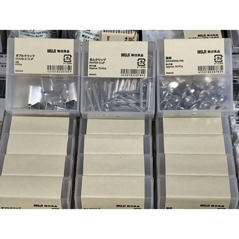 MUJI 無印良品 迴紋針 圖釘 長尾夾 燕尾夾 事務用品 文具 《KJHB9955》-細節圖3