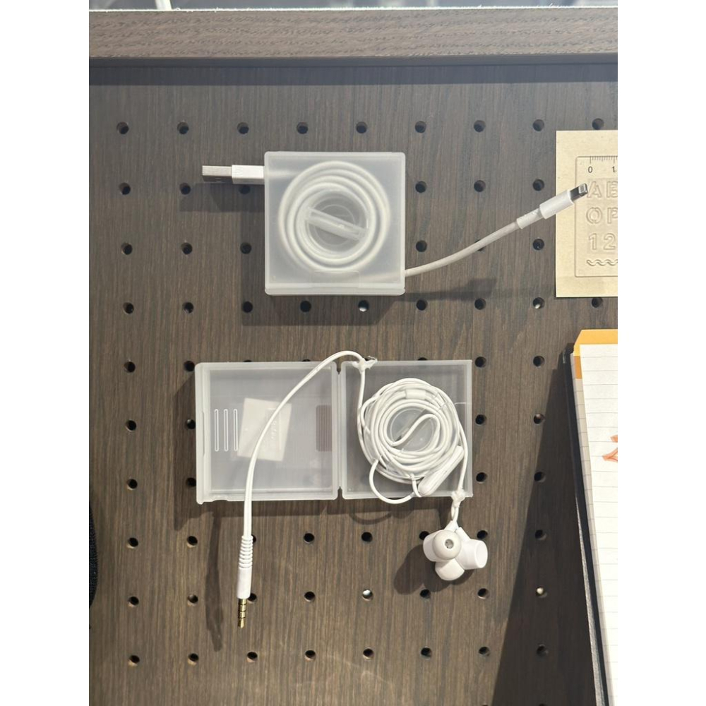 MUJI 無印良品 捲線器 捲線收納盒 集線器 事務用品 文具 《KJHB9955》-細節圖2