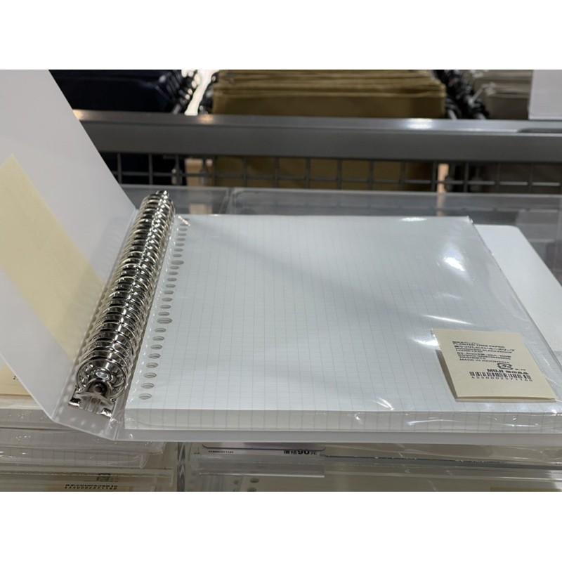 MUJI 無印良品 活頁紙 方格 橫線 內頁 A4 B5 A5 索引 事務用品 文具 《KJHB9955》-細節圖3