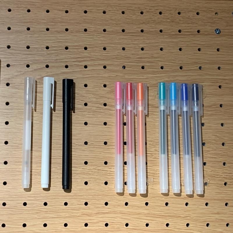 MUJI 無印良品 自由換芯附蓋膠墨筆 筆芯 0.38mm 中性筆 原子筆 事務用品 文具 《KJHB9955》-細節圖7