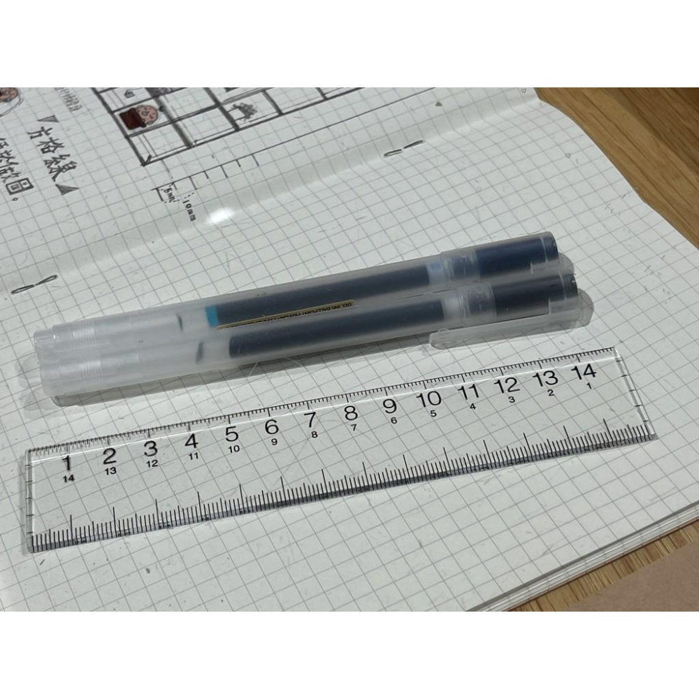 MUJI 無印良品 自由換芯附蓋膠墨筆 0.38mm 中性筆 原子筆 事務用品 文具 《KJHB9955》-細節圖4