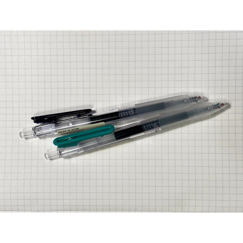MUJI 無印良品 絕版品 滑順按壓再生膠墨中性筆 0.5mm 原子筆 事務用品 文具 《KJHB9955》-細節圖2
