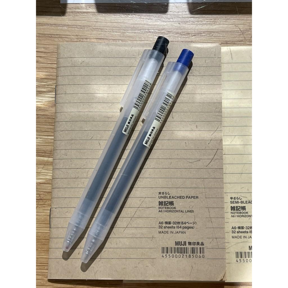 MUJI 無印良品 自由換芯按壓膠墨筆 0.5mm  中性筆 原子筆 事務用品 文具 《KJHB9955》-細節圖4