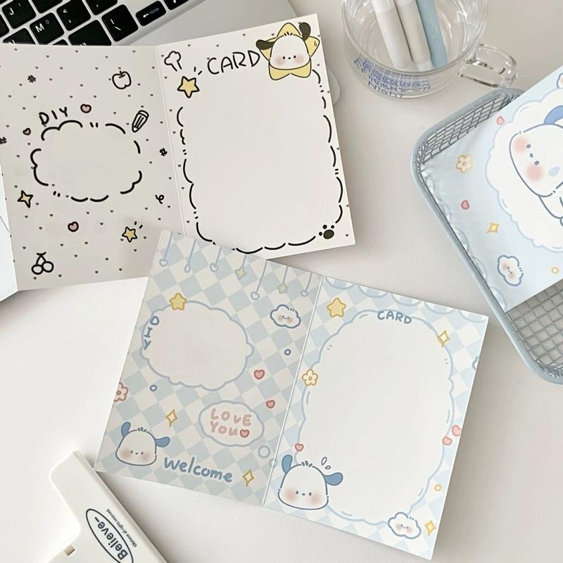 對折卡 出卡必備 可寫字留言 打包材料 卡片 明星周邊-細節圖7