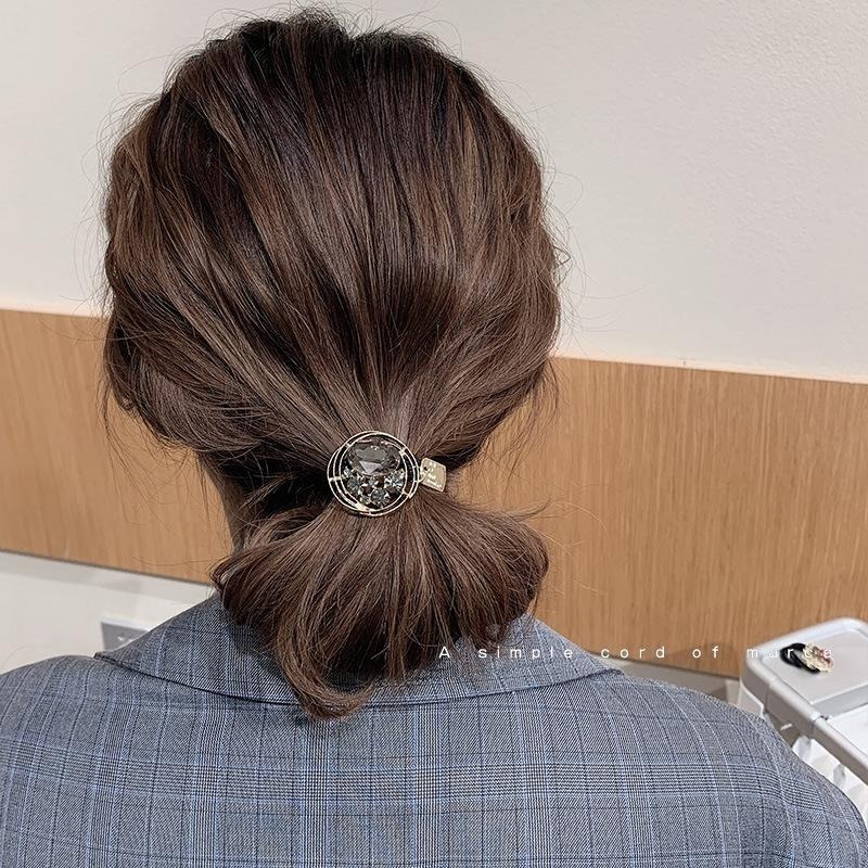 韓版星球軌跡水晶髮圈-細節圖5