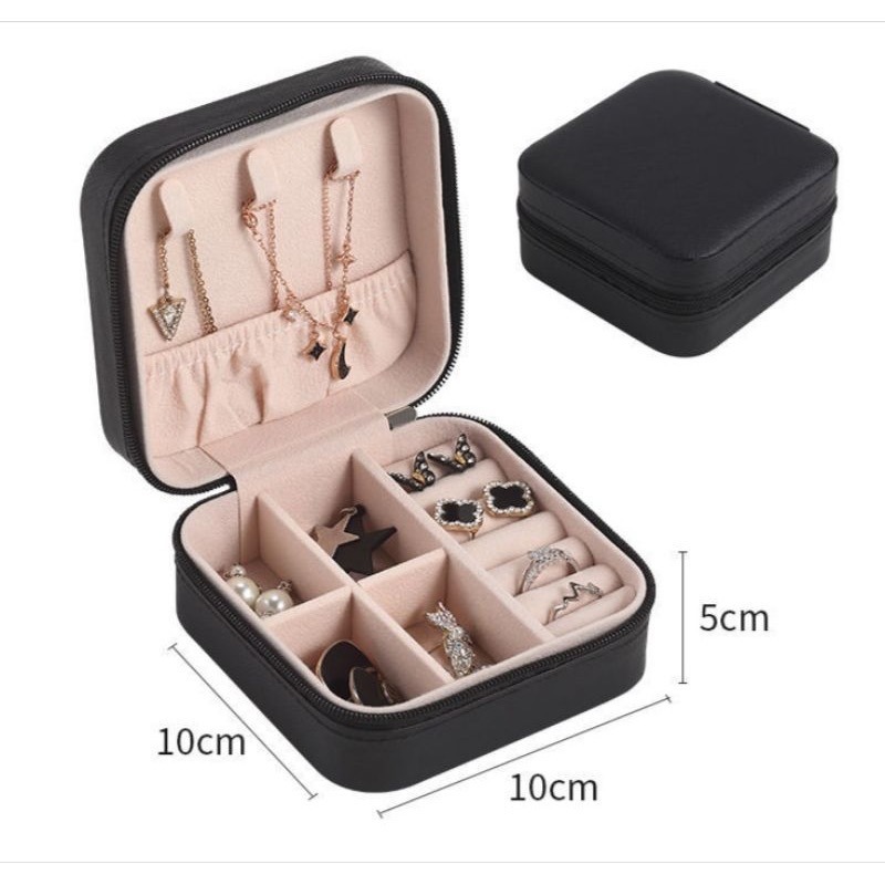 *⁠･ゞ⁠解語花🔹韓版圓形／方形飾品收納盒-規格圖3