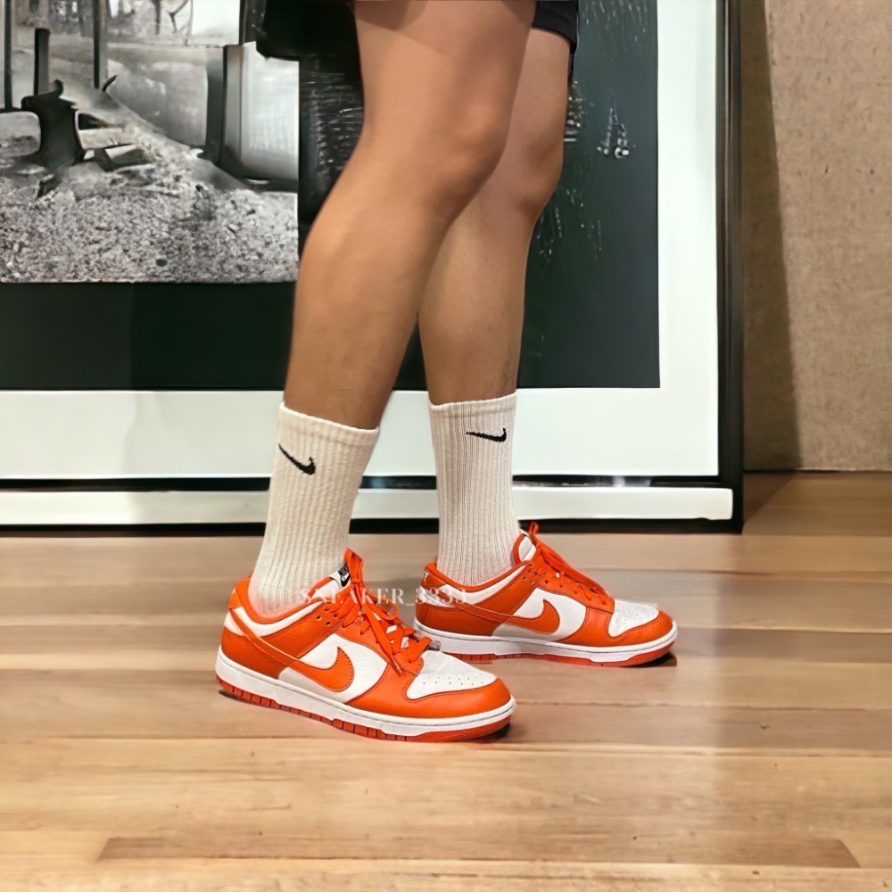 【現貨🔥｜三雙一組】NIKE 長襪 毛巾底 休閒襪 運動白襪 厚底款 中筒襪小腿襪 黑白男女（SX4700-001）-細節圖5