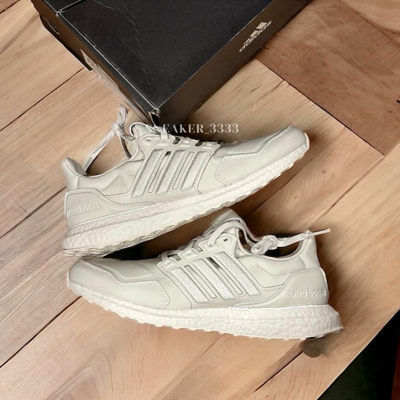ultraboost leather white