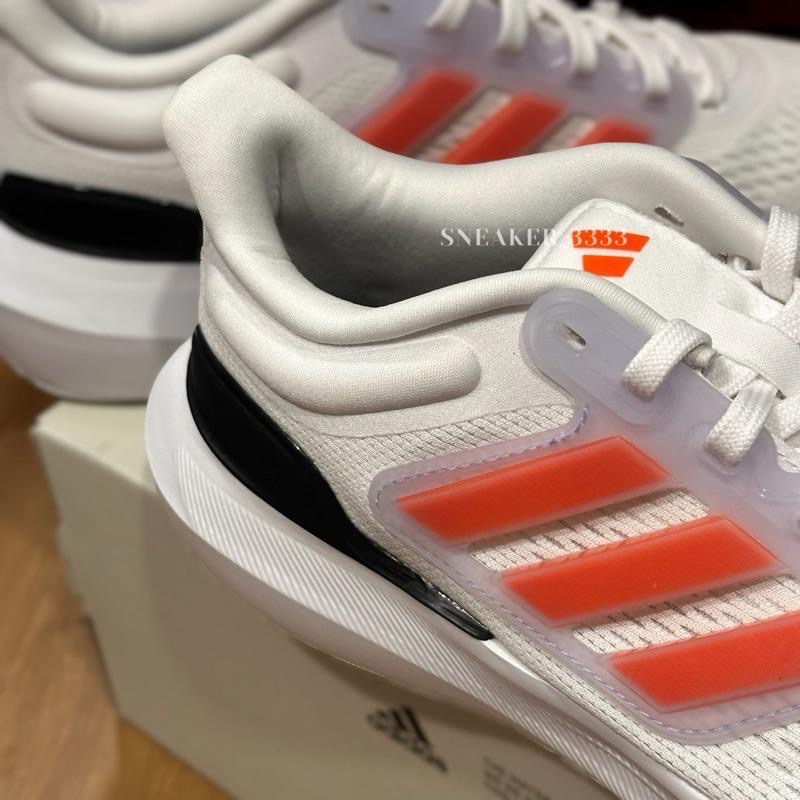 【現貨｜𝟐𝟒𝐡𝐫𝐬內寄出🔥】 ADIDAS ULTRABOUNCE 白橘 大童鞋 慢跑鞋 女（H03688）-細節圖4