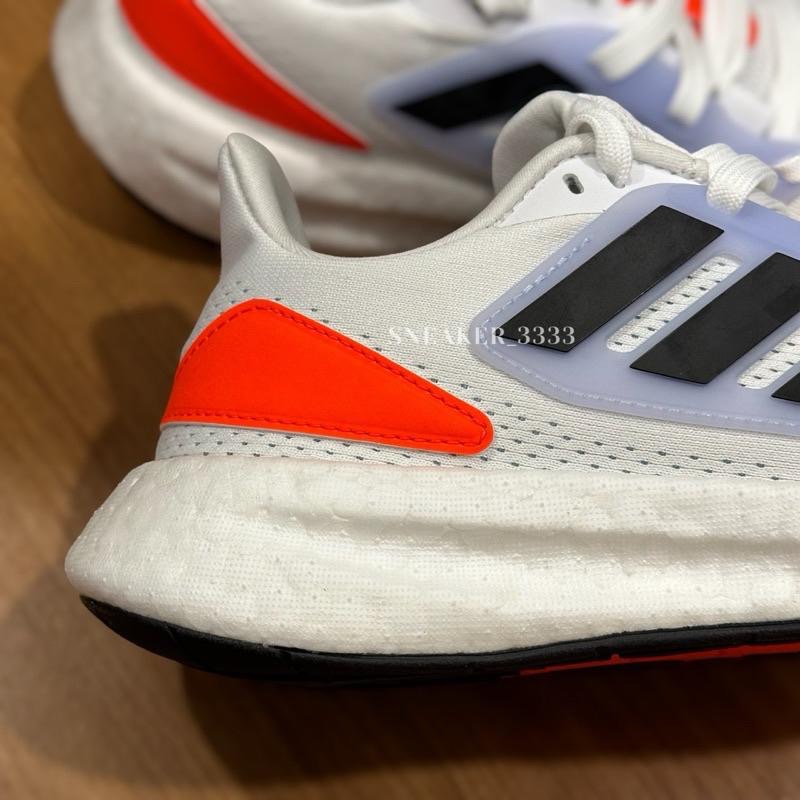 【現貨｜𝟐𝟒𝐡𝐫𝐬內寄出🔥】 ADIDAS PUREBOOST 22 J 白橘色 慢跑鞋 女 大童鞋（GZ2596）-細節圖3
