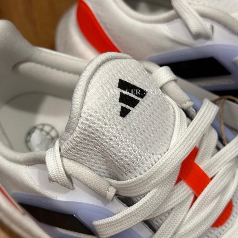 【現貨｜𝟐𝟒𝐡𝐫𝐬內寄出🔥】 ADIDAS PUREBOOST 22 J 白橘色 慢跑鞋 女 大童鞋（GZ2596）-細節圖4