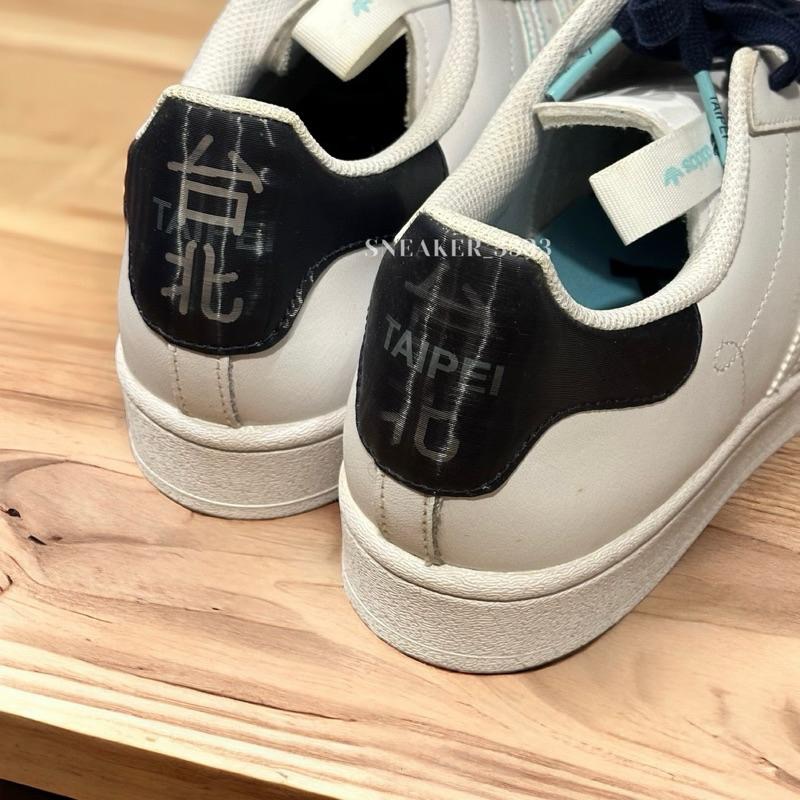 【現貨｜𝟐𝟒𝐡𝐫𝐬內寄出🔥】 ADIDAS SUPERSTAR TPE 全白 限定款 休閒鞋 男（FW2868）-細節圖2