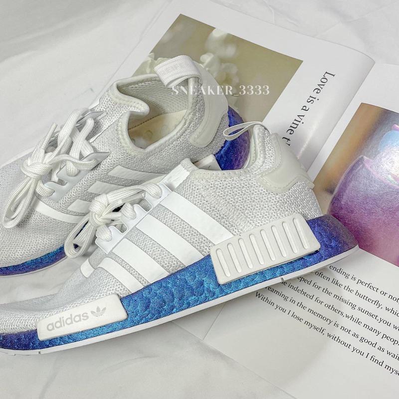 【現貨｜𝟐𝟒𝐡𝐫𝐬內寄出🔥】ADIDAS NMD R1 漸變色 boost底休閒鞋 男女（FV5344）-細節圖2