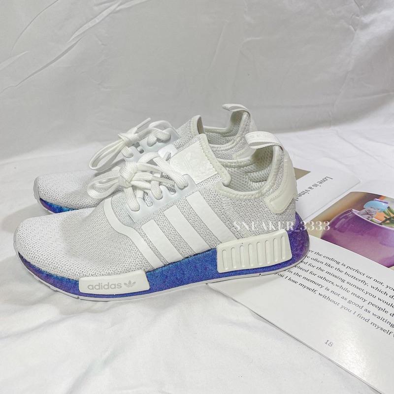 【現貨｜𝟐𝟒𝐡𝐫𝐬內寄出🔥】ADIDAS NMD R1 漸變色 boost底休閒鞋 男女（FV5344）-細節圖3