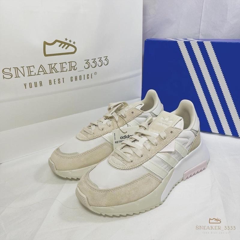 【現貨｜𝟐𝟒𝐡𝐫𝐬內寄出🔥】ADIDAS RETROPY F2米色 復古休閒鞋 女（GW8278）-細節圖2