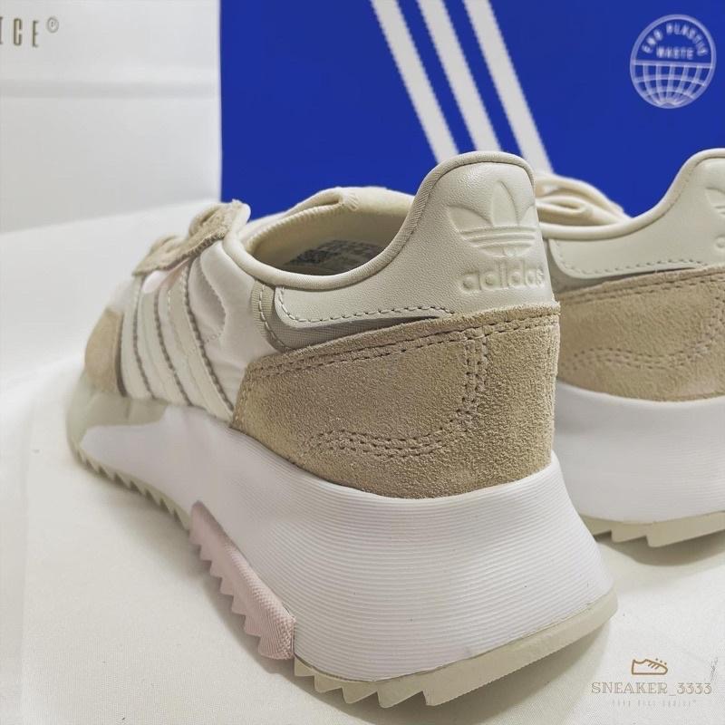 【現貨｜𝟐𝟒𝐡𝐫𝐬內寄出🔥】ADIDAS RETROPY F2米色 復古休閒鞋 女（GW8278）-細節圖4