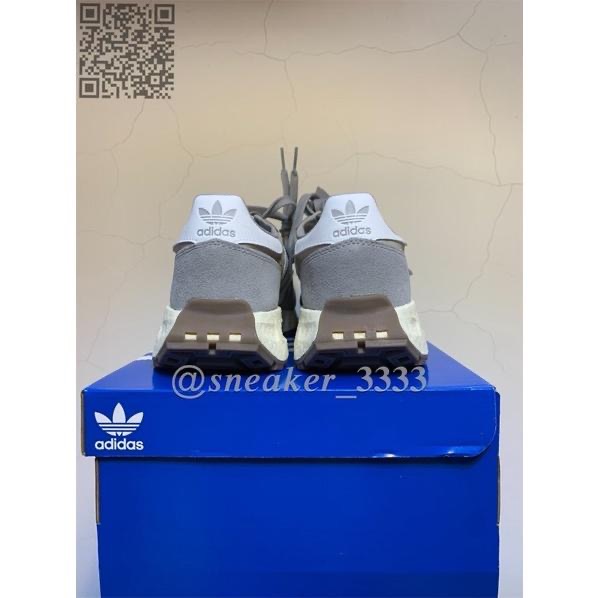 【現貨｜𝟐𝟒𝐡𝐫𝐬內寄出🔥】ADIDAS RETROPY E5「boost底」灰（Q47101）-細節圖2