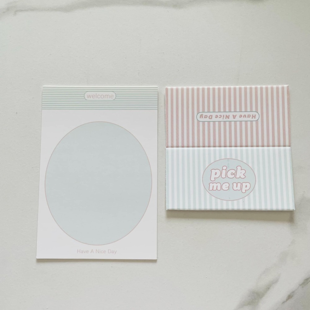 (現貨)ins風/韓系卡頭+卡背＝1組（含opp袋）-規格圖3