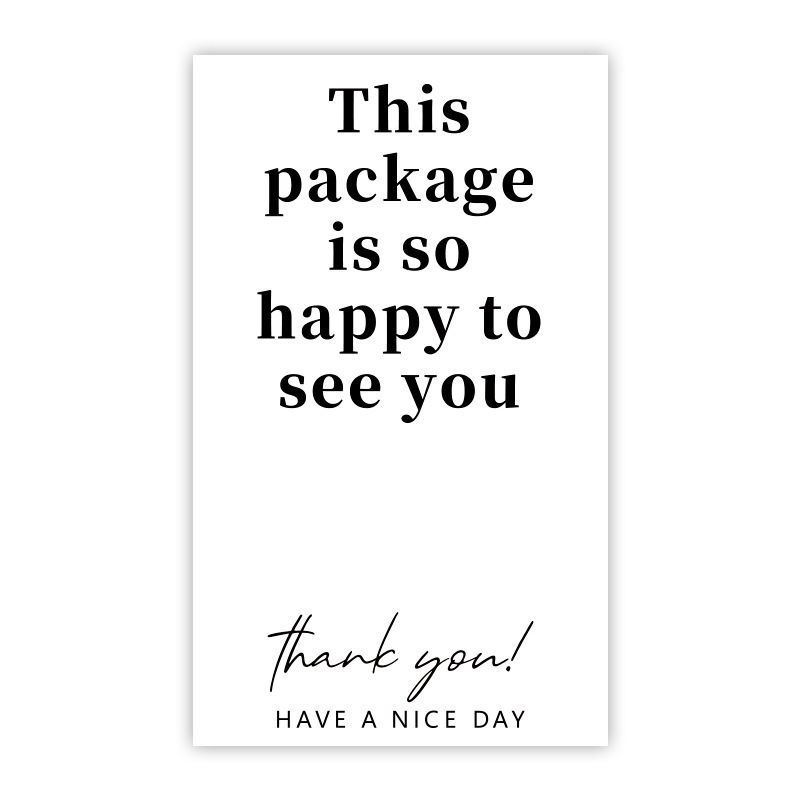 (現貨)感謝購買英文封口貼-規格圖1